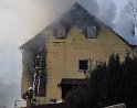 Haus komplett ausgebrannt Leverkusen P26